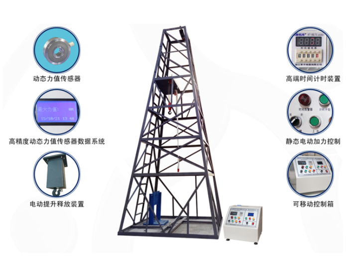 AQD-DT-T3安全帶整體動態(tài)負荷、靜態(tài)負荷測試儀